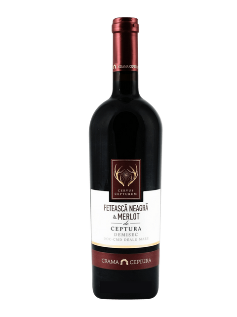 Crama Ceptura Cervus Cepturum Feteasca Neagra & Merlot Red Wine