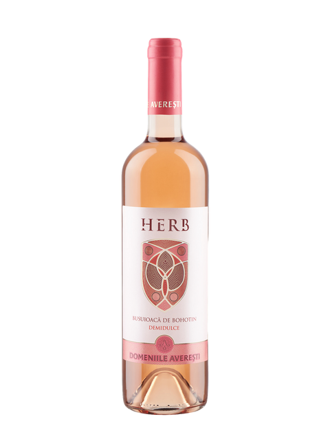 Domeniile Averesti Herb Busuioaca de Bohotin Rose Wine