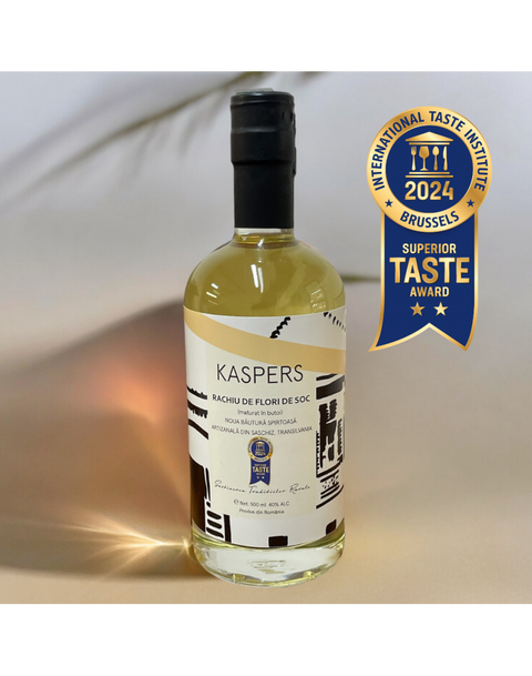 Kaspers Artisanal Elderflower Schnapps (Rachiu flori de soc) 500ml
