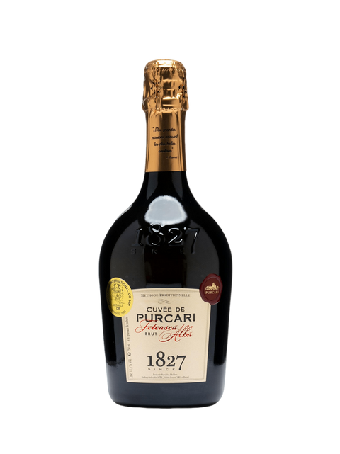 Purcari Cuvee de Purcari Feteasca Alba Brut Moldovan White Sparkling Wine
