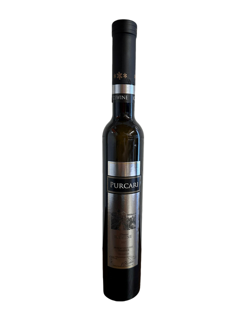 Purcari IceWine Dessert White Wine with a glass 375ml