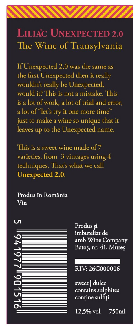 Liliac Unexpected 2.0 White Wine