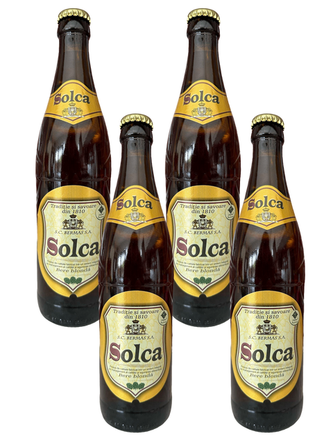 Solca Blonde Lager Beer 11P 4x500ml