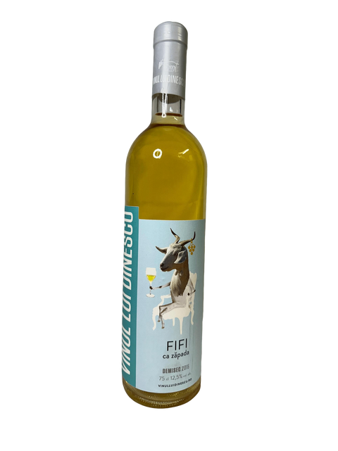 Vinul lui Dinescu Fifi ca Zapada White Wine 750ml