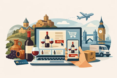 Buying Georgian wine online UK