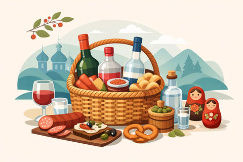 How to choose an Eastern European drinks hamper