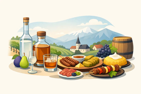 How to pair Romanian spirits properly