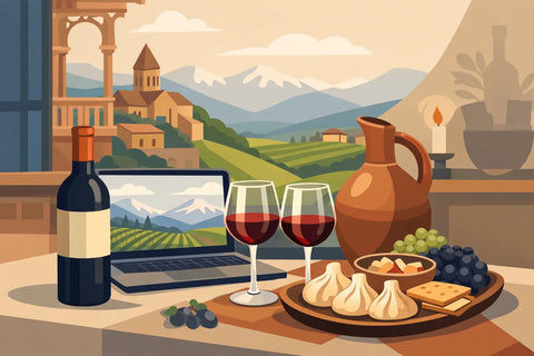 How to Taste Georgian Wine at Home with Confidence