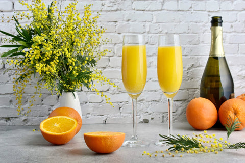 Romanian mimosa with Angelli sparkling wine