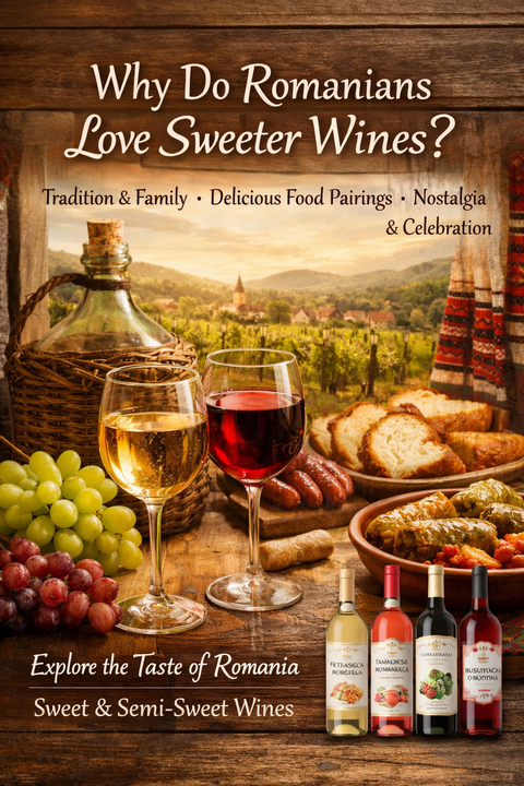 Why do Romanians love sweet(er) wines?