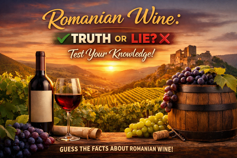 Romanian wine: Truth or Lie? Test your knowledge!