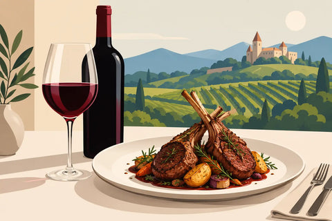 Which Romanian Wine Suits Lamb at Dinner?