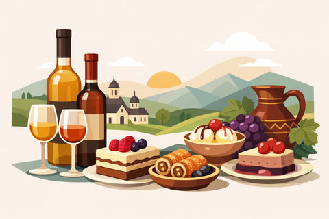 Romanian dessert wine pairings for every table