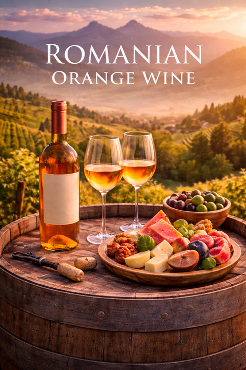 Romanian orange wine