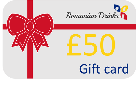 Romanian Drinks Gift Card