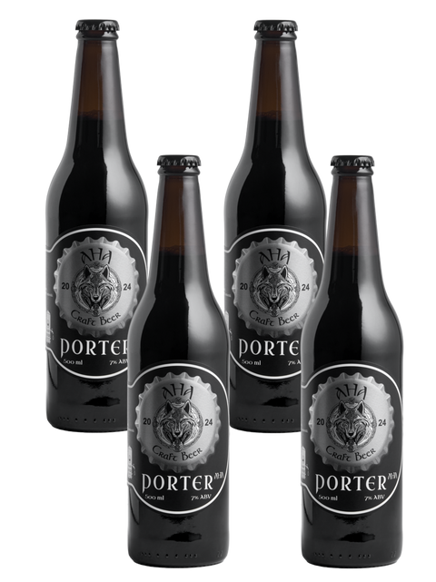 AHA Craft Beer Porter Dark Lager 4x500ml