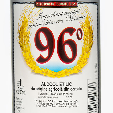 Alcoprod Alcool Etilic Alcool Dublu Rafinat (Double refined alcohol) 96% ABV 500ml