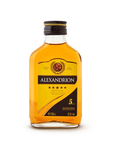Alexandrion 5 Stars Classic Collection Brandy Miniature 100ml