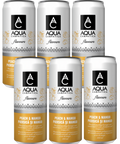 Aqua Carpatica Peach and Mango Flavoured Sparkling Water 6x330ml