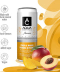 Aqua Carpatica Peach and Mango Flavoured Sparkling Water 6x330ml