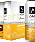 Aqua Carpatica Peach and Mango Flavoured Sparkling Water 6x330ml