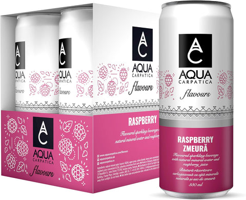 Aqua Carpatica Raspberry Flavoured Water 6x330ml