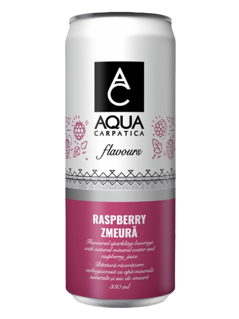 Aqua Carpatica Raspberry Flavoured Water 6x330ml