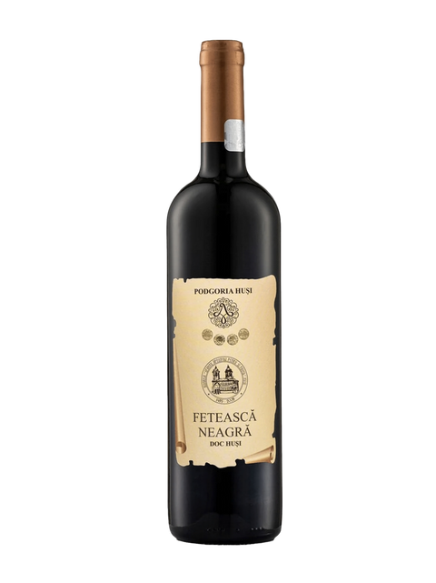 Podgoria Husi Feteasca Neagra (Black Maiden) Red Wine 750ml