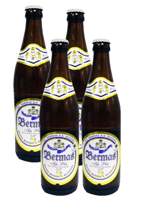 Bermans Lager Beer 4x500ml