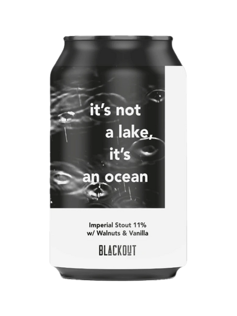 PRE-ORDER Blackout Brewing It's Not A Lake, It's An Ocean Imperial Stout 35EP 1x330ml