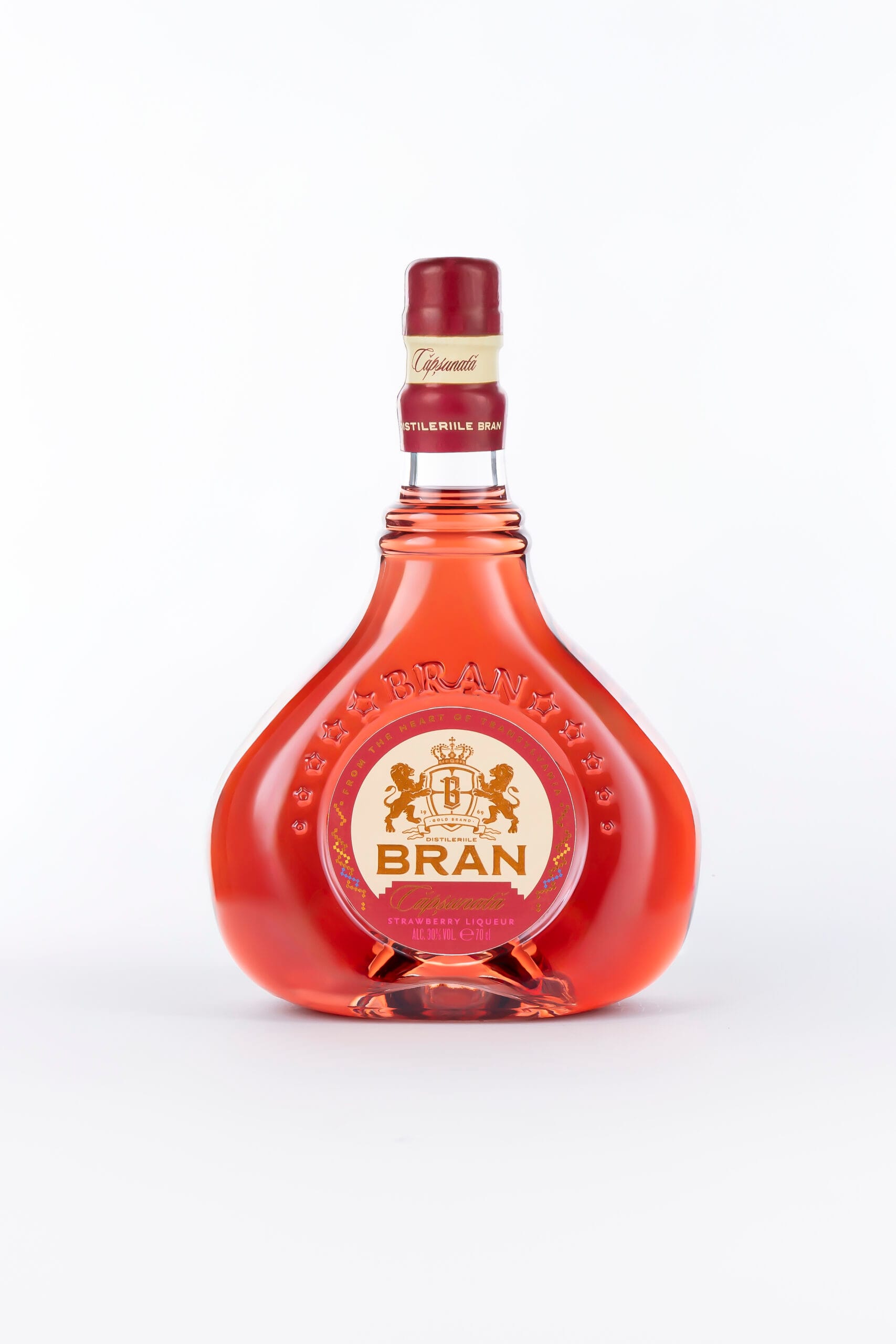 Bran Strawberry Romanian Liqueur (Capsunata) – Romanian Drinks