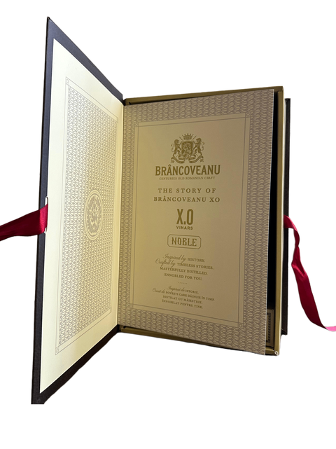 Brancoveanu XO Noble Brandy (Vinars) in a book / Brancoveanu Carte 700ml
