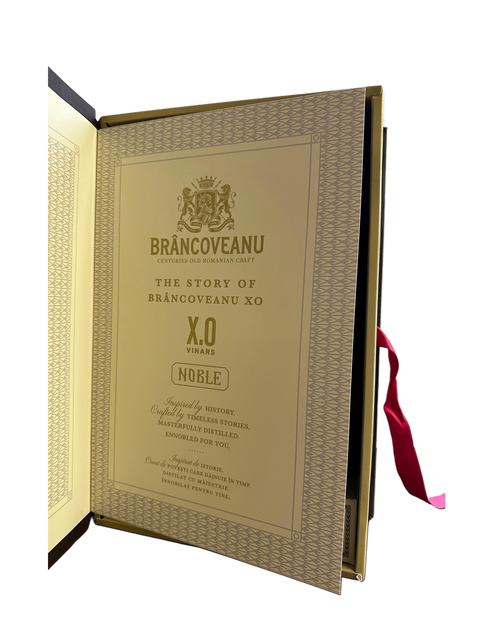Brancoveanu XO Noble Brandy (Vinars) in a book / Brancoveanu Carte 700ml