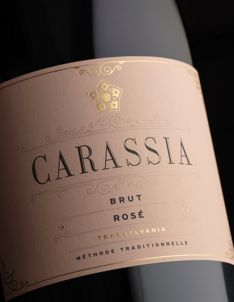 Carastelec Carassia Rose Brut Sparkling Wine