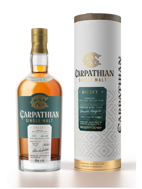 Carpathian Feteasca Neagra (Black Maiden) Single Malt Whisky 700ml 46% ABV