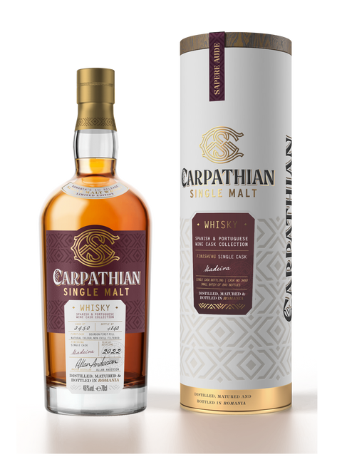 Carpathian Madeira Single Malt Whisky 700ml 46% ABV