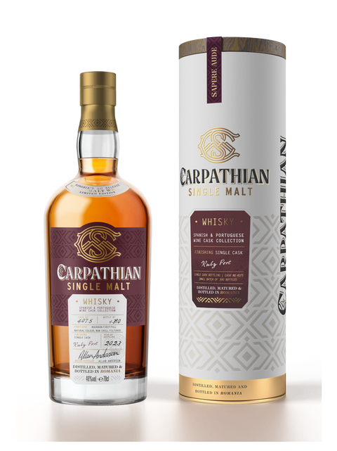 Carpathian Ruby Port Single Malt Whisky 700ml 46% ABV