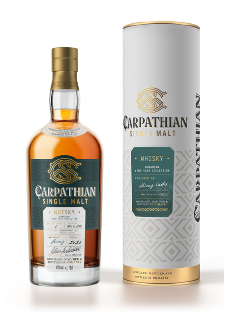 Carpathian Shiraz Single Malt Whisky 700ml 40% ABV