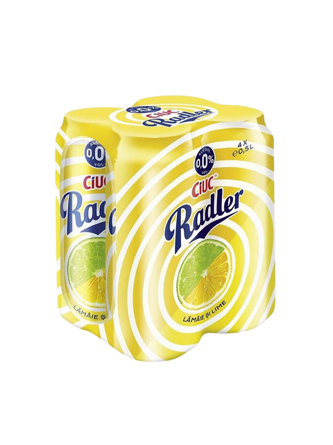 Ciuc Radler Lemon and Lime Alcohol Free Lager 4x500ml