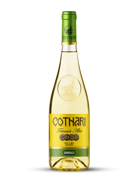 Cotnari Feteasca Alba White Wine (Medium Sweet) 750ml