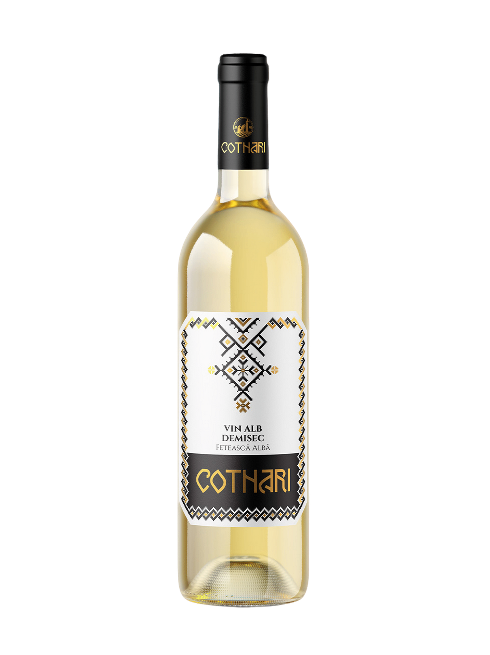 Cotnari Feteasca Alb White Romanian Wine 750ml - Romanian Drinks