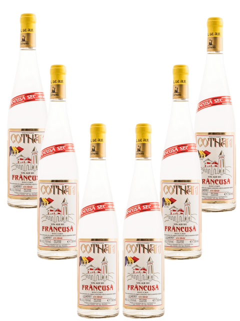 Cotnari Francusa White Wine 6x750ml