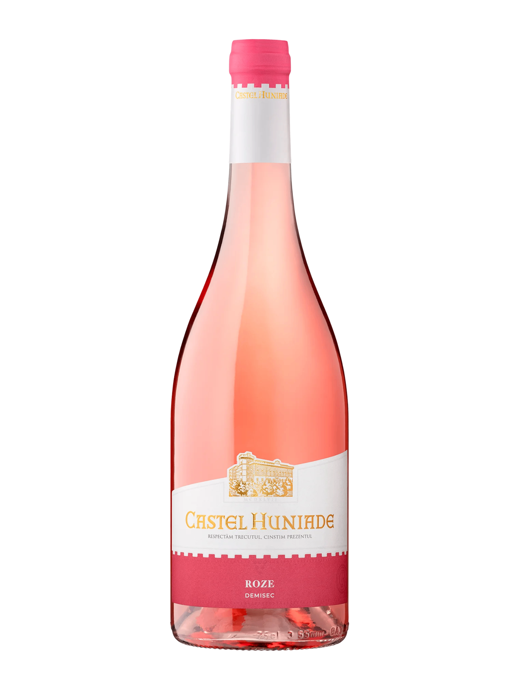 Cramele Recas Castel Huniade Rose Romanian Wine – Romanian Drinks