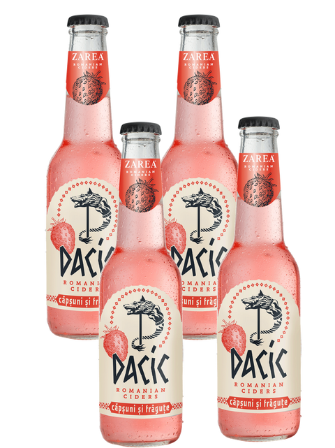 Dacic Strawberry and Wild Strawberry Cider 4x275ml