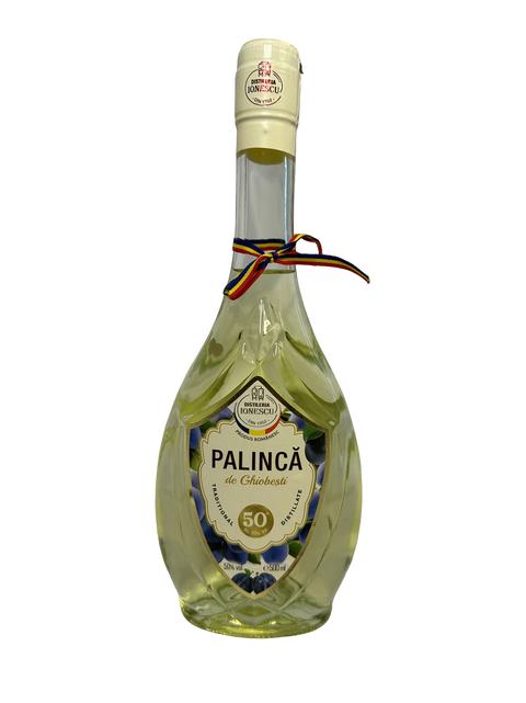 Distileria Ionescu Plum Brandy (Palinca prune / Plum palinka Ghiobesti) 500ml