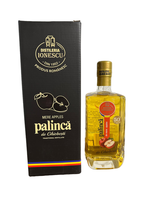 Distileria Ionescu Apple Brandy (Palinca mere / Apple palinka Ghiobesti) 500ml