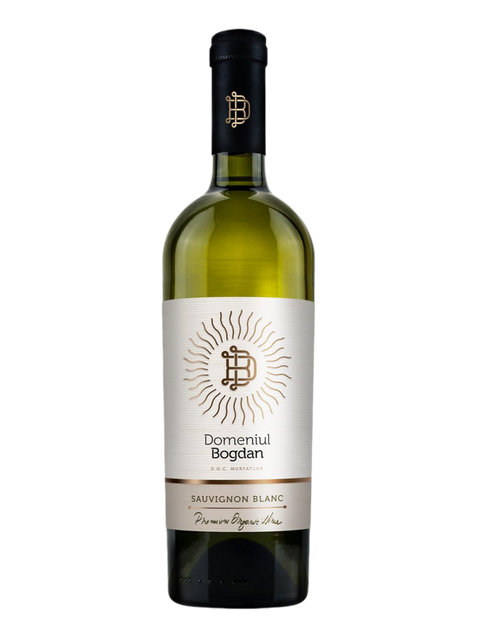 Domeniul Bogdan Sauvignon Blanc Premium Organic Vegan White Wine