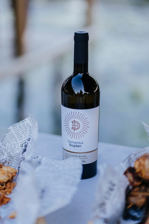 Domeniul Bogdan Sauvignon Blanc Premium Organic Vegan White Wine