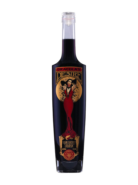 Dracula's Desire Sour Cherry Liqueur (Visinata) by Legendary Dracula 500ml