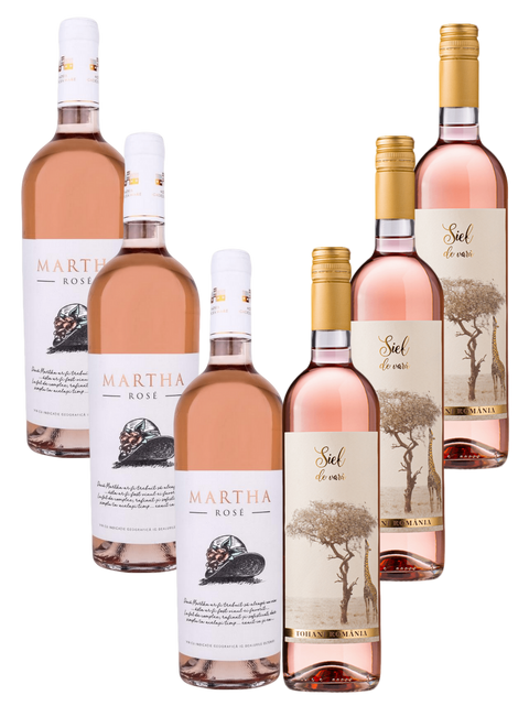 Dry Romanian Rose Wine - Premium Case